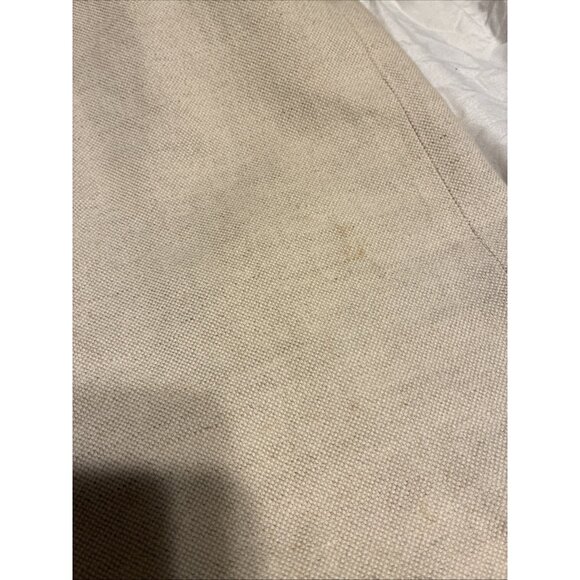 Prada Authentic Solid Light Beige Linen Cotton Tank Midi Dress IT 44 Medium US 8 - Picture 8 of 9